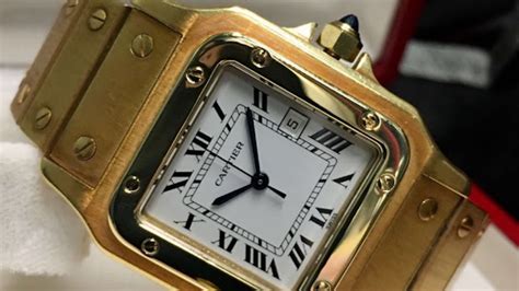 Los relojes Cartier.